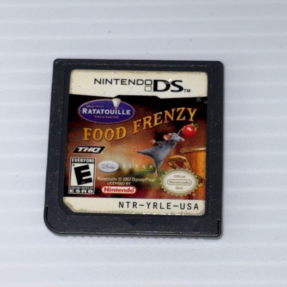 RATATOUILLE FOOD FRENZY GAME for Nintendo DS